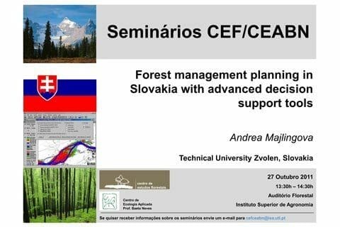 Forest management Slovakia